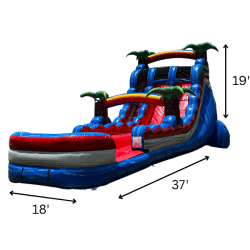 baja20dimensions 2 1749750246 18' Baja Splash Water Slide