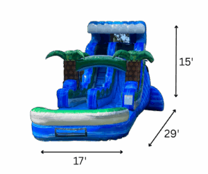 Tsunami 15' Water Slide